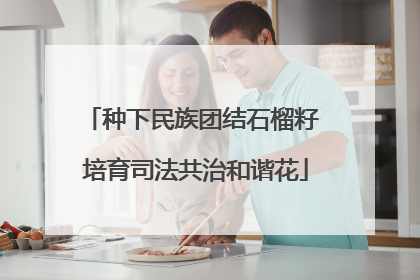 种下民族团结石榴籽 培育司法共治和谐花