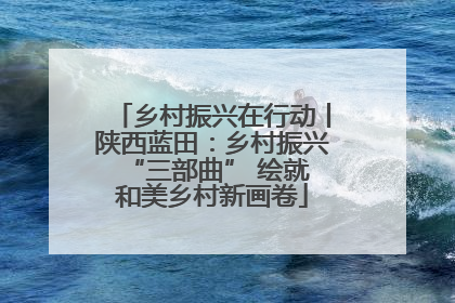 乡村振兴在行动丨陕西蓝田：乡村振兴 “三部曲” 绘就和美乡村新画卷