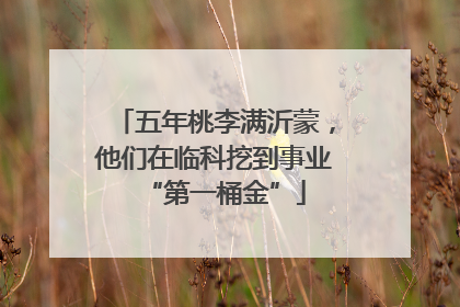 五年桃李满沂蒙，他们在临科挖到事业“第一桶金”