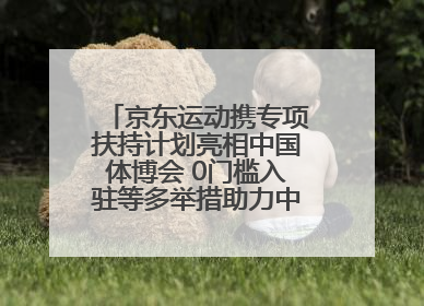 京东运动携专项扶持计划亮相中国体博会 0门槛入驻等多举措助力中小品牌成长