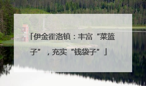 伊金霍洛镇：丰富“菜篮子”，充实“钱袋子”
