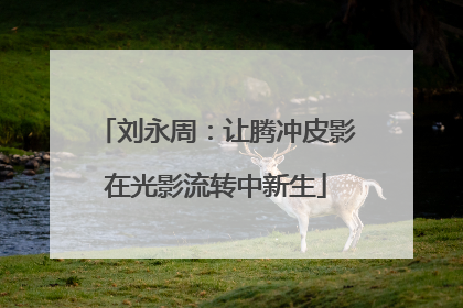 刘永周：让腾冲皮影在光影流转中新生