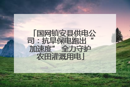 国网镇安县供电公司：抗旱保电跑出“加速度” 全力守护农田灌溉用电
