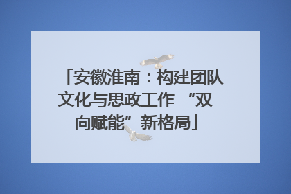 安徽淮南：构建团队文化与思政工作 “双向赋能”新格局
