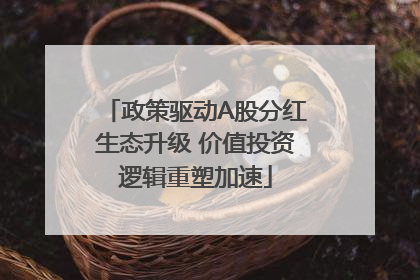 政策驱动A股分红生态升级 价值投资逻辑重塑加速
