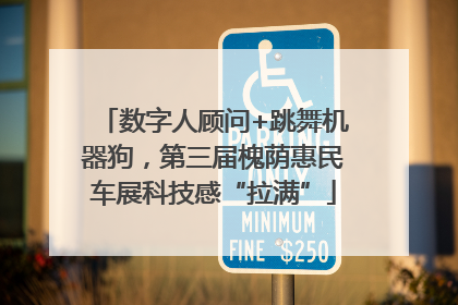 数字人顾问+跳舞机器狗，第三届槐荫惠民车展科技感“拉满”