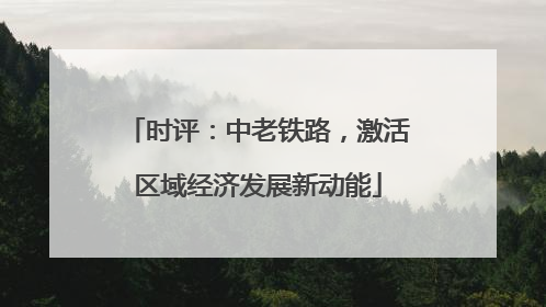 时评：中老铁路，激活区域经济发展新动能