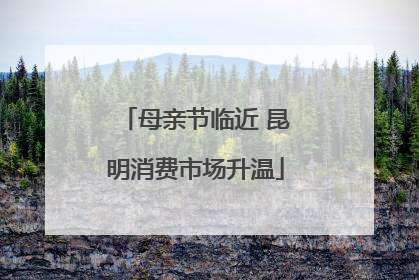 母亲节临近 昆明消费市场升温