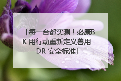 每一台都实测！必康BK 用行动重新定义兽用 DR 安全标准