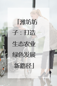 潍坊坊子：打造生态农业绿色发展新路径
