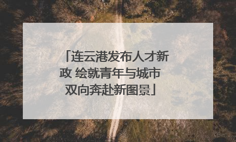 连云港发布人才新政 绘就青年与城市双向奔赴新图景