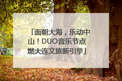 面朝大海，乐动中山！DUO音乐节点燃大连文旅新引擎