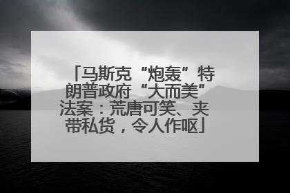 马斯克“炮轰”特朗普政府“大而美”法案：荒唐可笑、夹带私货，令人作呕