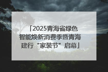 2025青海省绿色智能焕新消费季暨青海建行“家装节”启幕