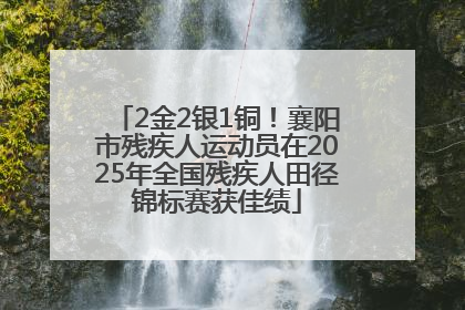 2金2银1铜！襄阳市残疾人运动员在2025年全国残疾人田径锦标赛获佳绩